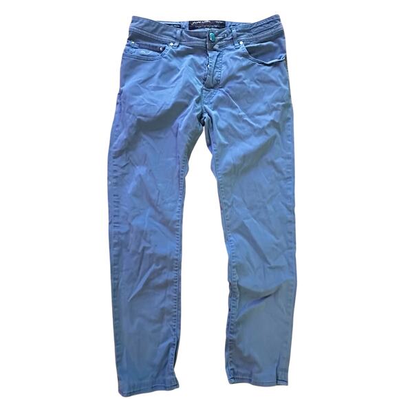 JACOB COHEN | Men Handmade Regular Straight Trousers Jeans TYPE 688.C | SIZE 32 - Picture 2 of 13